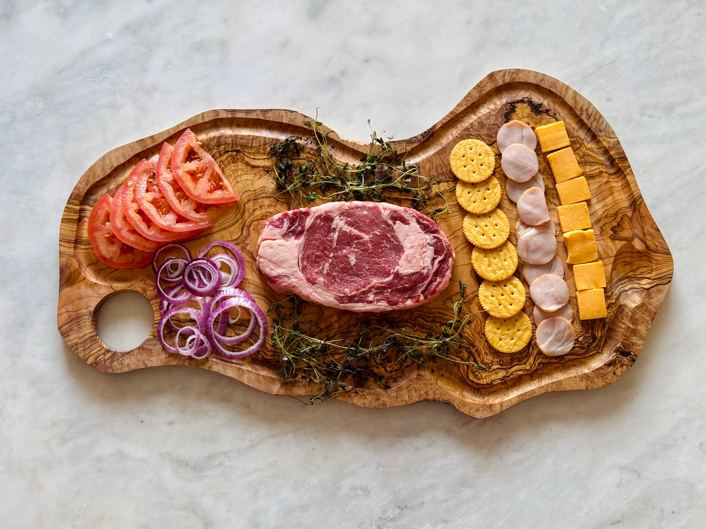 Handmade Olive Wood Cutting Board